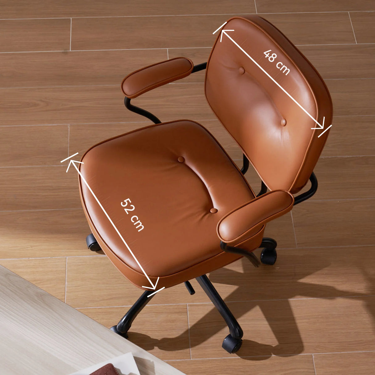 L3 Mid-Century Luxury Leather Chair