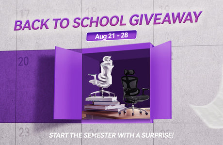 Back to School with SIHOO: Win Ergonomic Chairs & Vouchers This Term
