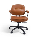 (New) L3 Mid-Century Luxury Leather Chair