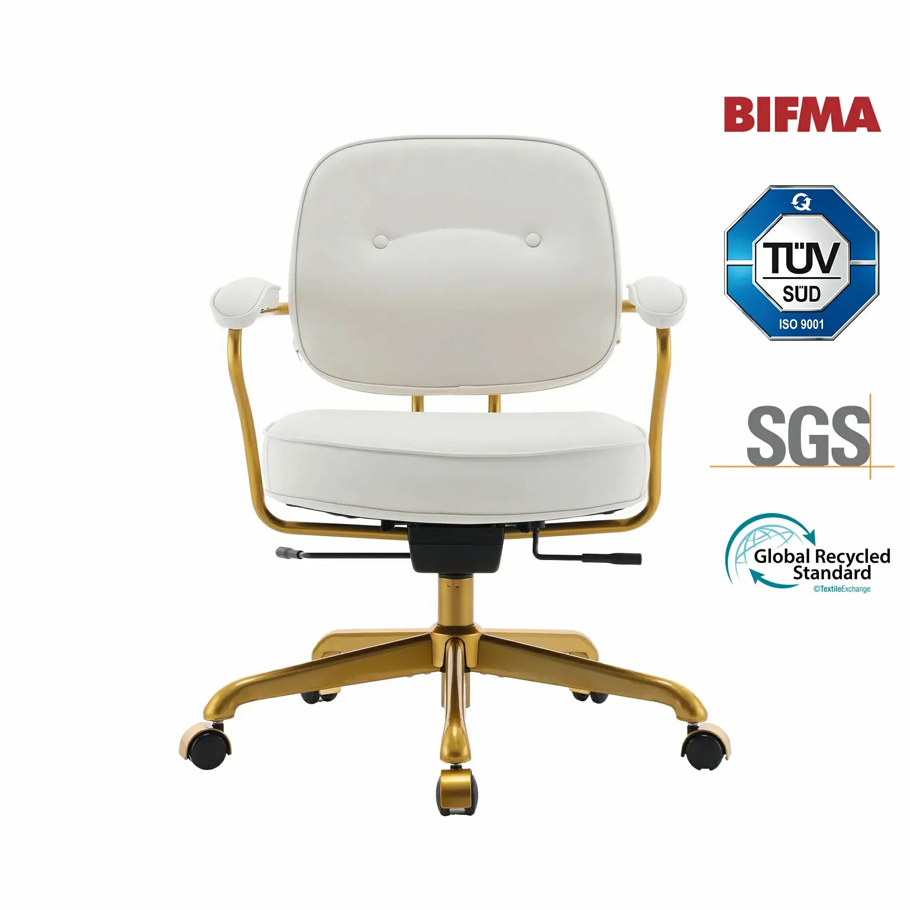 L3 Mid-Century Luxury Leather Chair