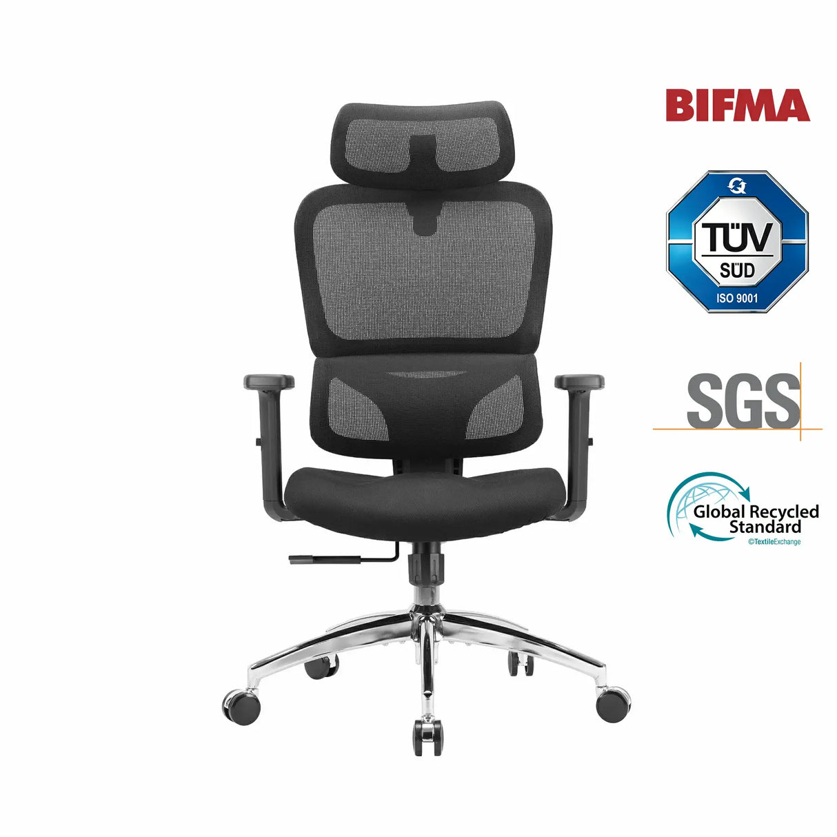 Sihoo M56C Ergonomic Office Chair with Ultra-Wide Dual-Section Backrest