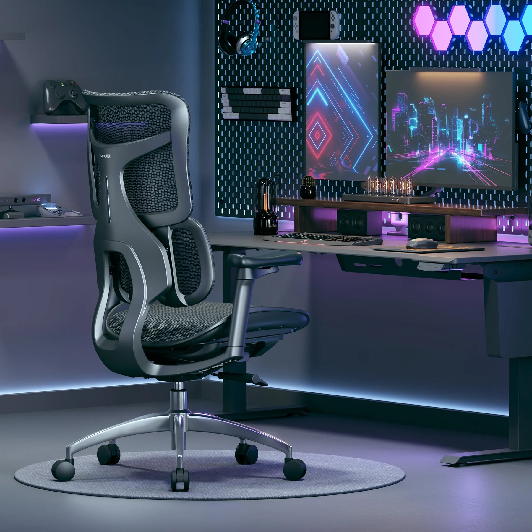 This is a product image of the doro s100 ergonomic office chair